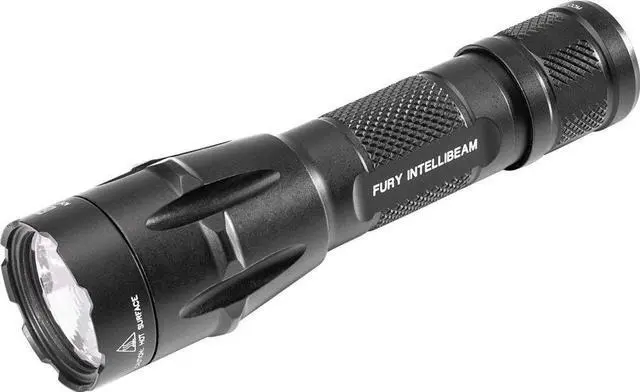 Alt view image 2 of 19 - SureFire Handhelds/Fury Intellibeam Dual Fuel Fury Dual Fuel Intellibeam, Black  (FURY-IB-DF)