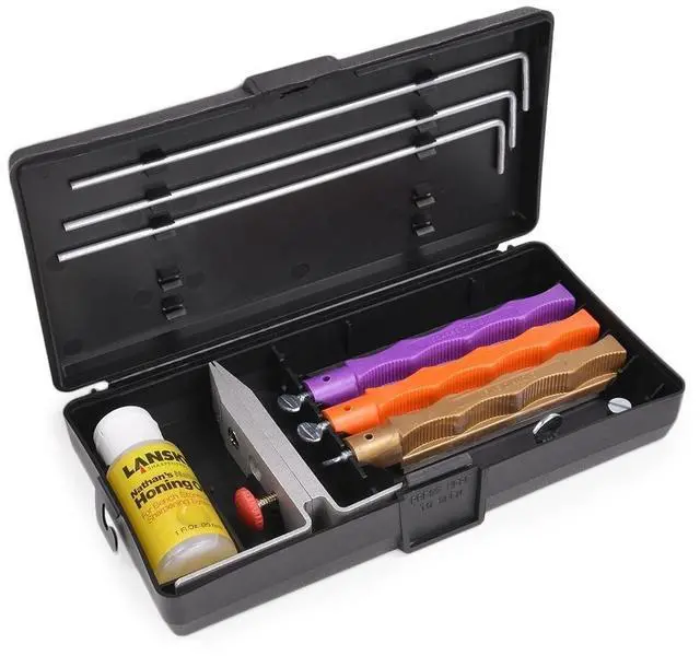 Alt view image 7 of 18 - LANSKY LK3DM LANSKY 3-STONE DIAMOND KNIFE SHARPENING SYSTEM