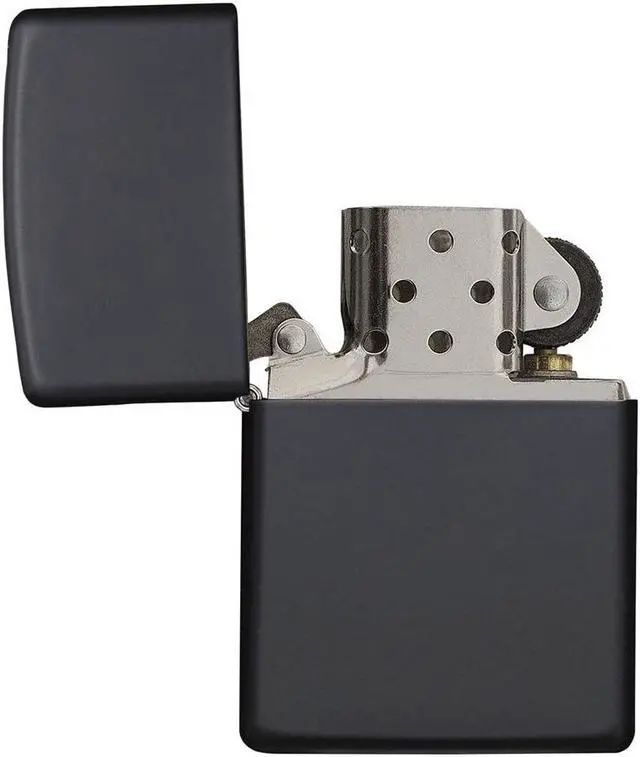 Alt view image 4 of 14 - Zippo Classic Matte Black Lighter