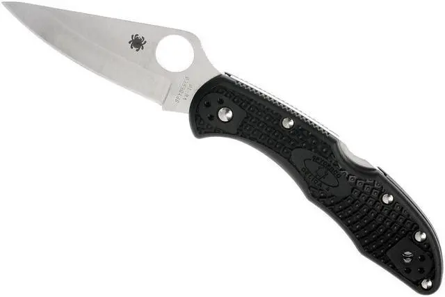 Main image of Spyderco Delica 4 Folder 2.88 in Plain Black FRN Handle