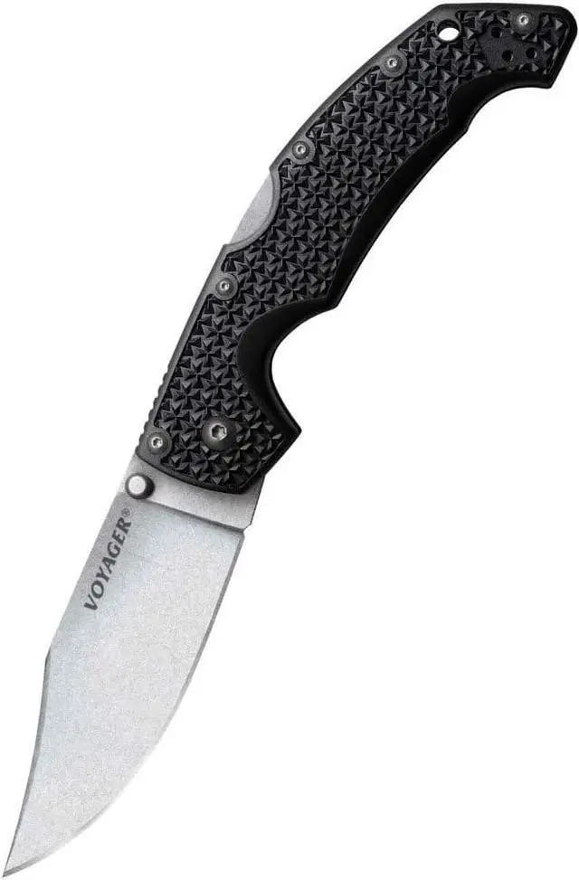 Alt view image 3 of 8 - COLDSTEEL 29AC Cold Steel Voyager Large Clip Point ÂPlain Edge Folder