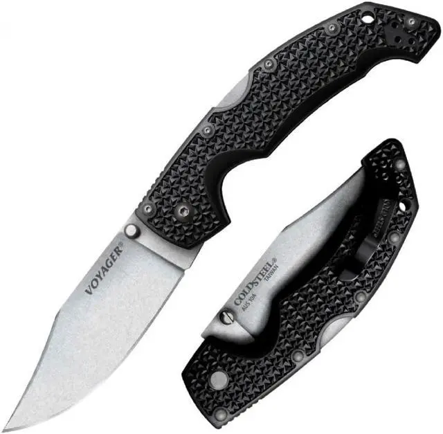 Alt view image 2 of 8 - COLDSTEEL 29AC Cold Steel Voyager Large Clip Point ÂPlain Edge Folder