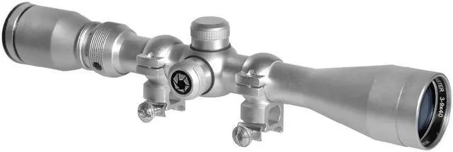 Main image of Barska 3-9x40 Huntmaster Scope-Silver