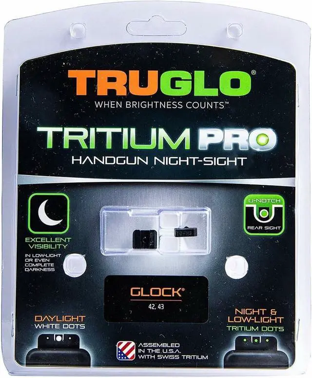 Alt view image 5 of 10 - TRUGLO TG231G1AW TRUGLO TRIT PRO FOR GLK42/43 WHT SET