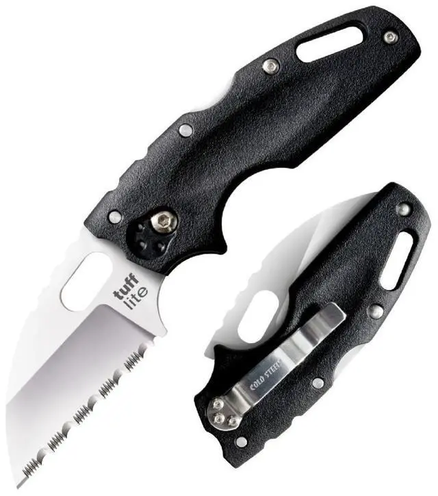 Alt view image 16 of 18 - Cold Steel 20LTS Tuff Lite Serrated Edge Made of Grivory and GRIV-EX Plastic Handle Material