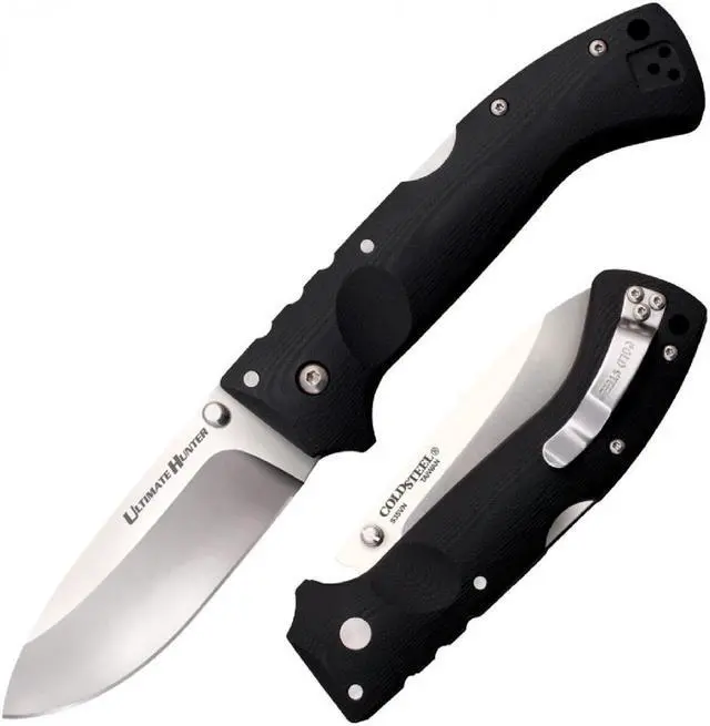 Alt view image 2 of 15 - COLD STEEL 30U COLD STEEL ULTIMATE HUNTER FOLDER 3.5 IN BLADE G-10 HANDLE
