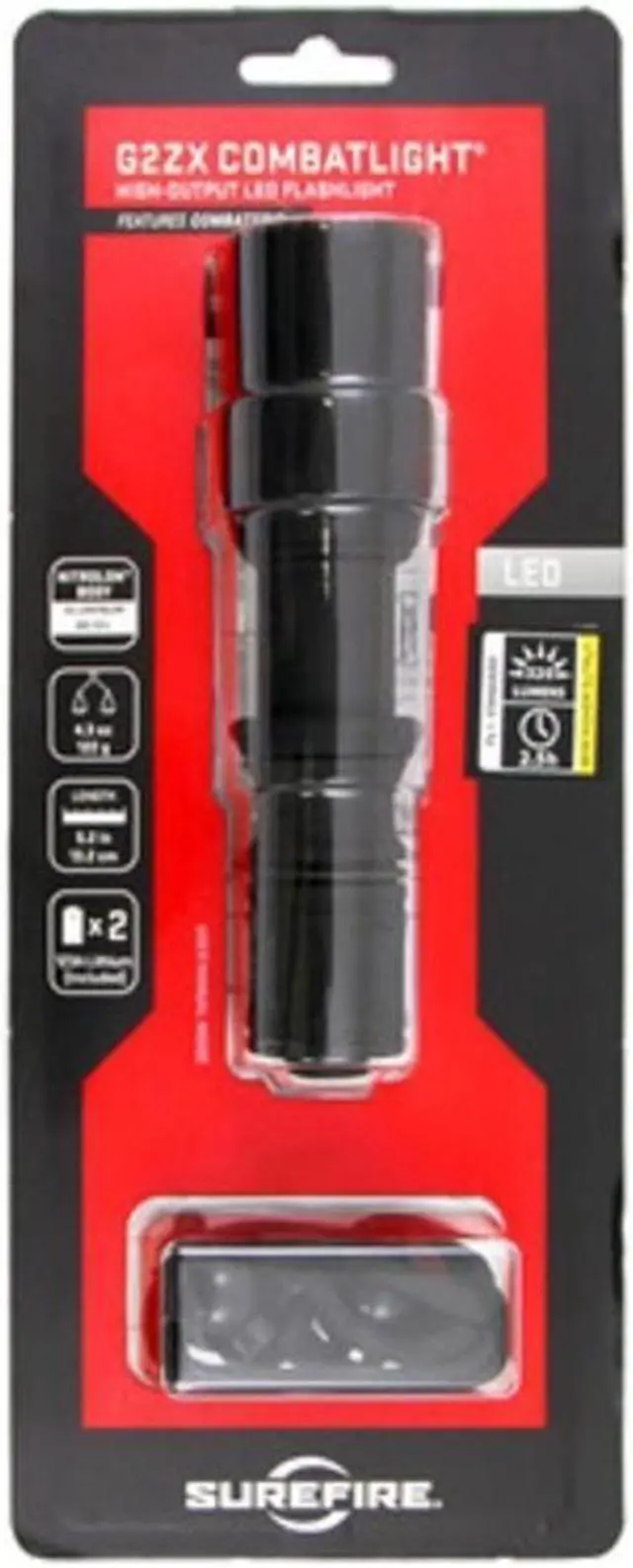 Alt view image 14 of 20 - SUREFIRE G2ZX-C-BK SUREFIRE LED 320 Lumens Tactical Black Mini Flashlight