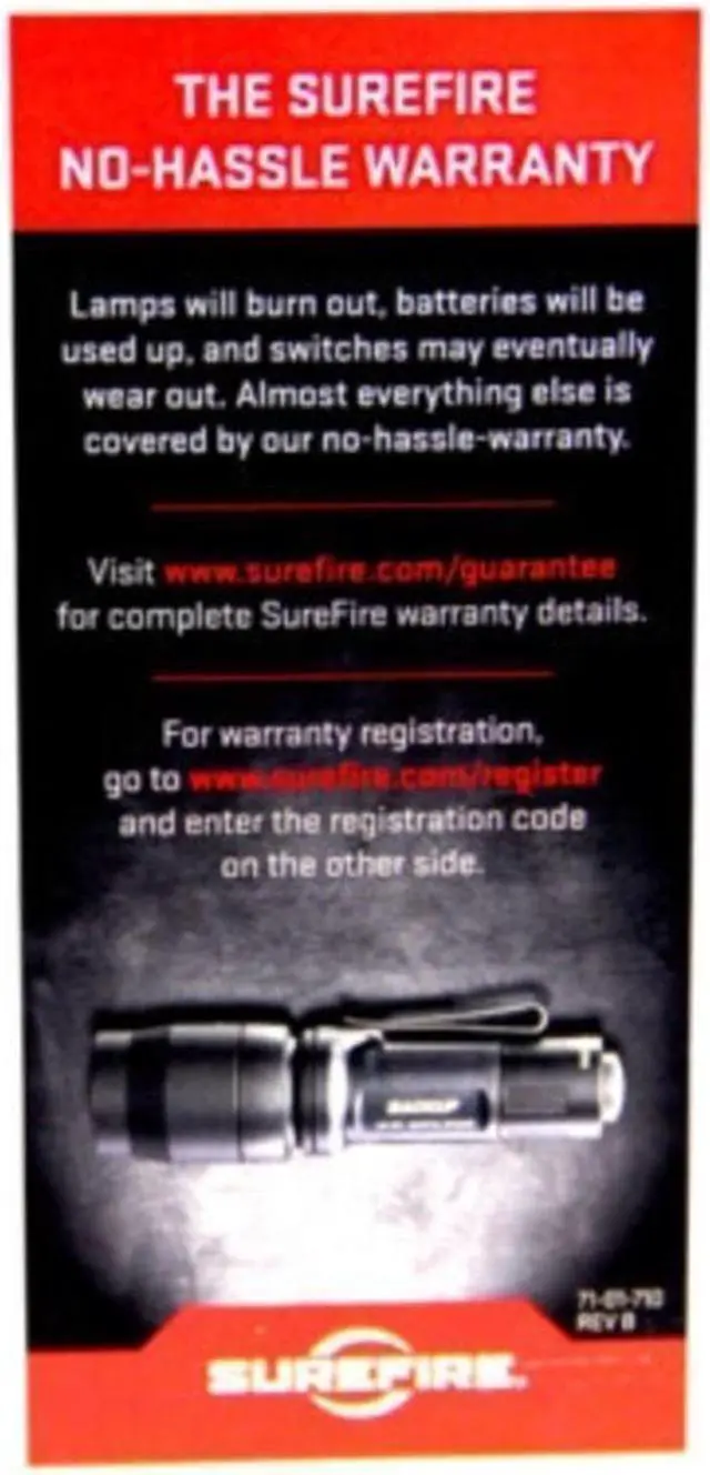 Alt view image 11 of 15 - Surefire Tactical Precision Writing Black Retractable Emergency Pen II EWP-03