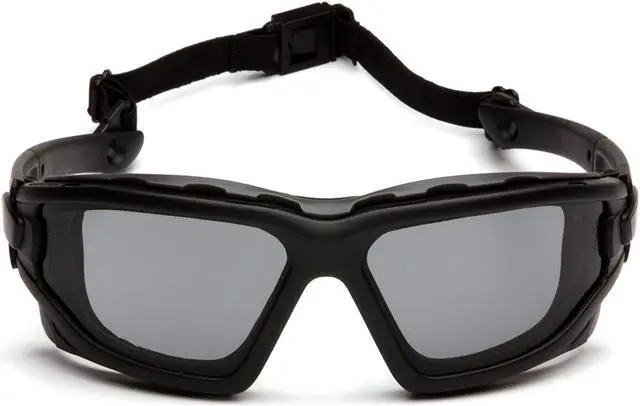 Alt view image 6 of 15 - Pyramex SB7020SDNT Pyramex I-Force Slim Black Frame Gray AF Lens Sealed Eyewear