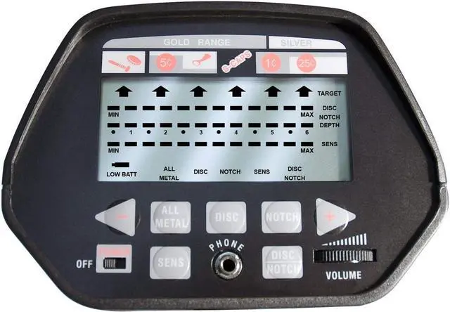 Alt view image 7 of 12 - BARSKA BE11642 BARSKA ELITE EDITION METAL DETECTOR