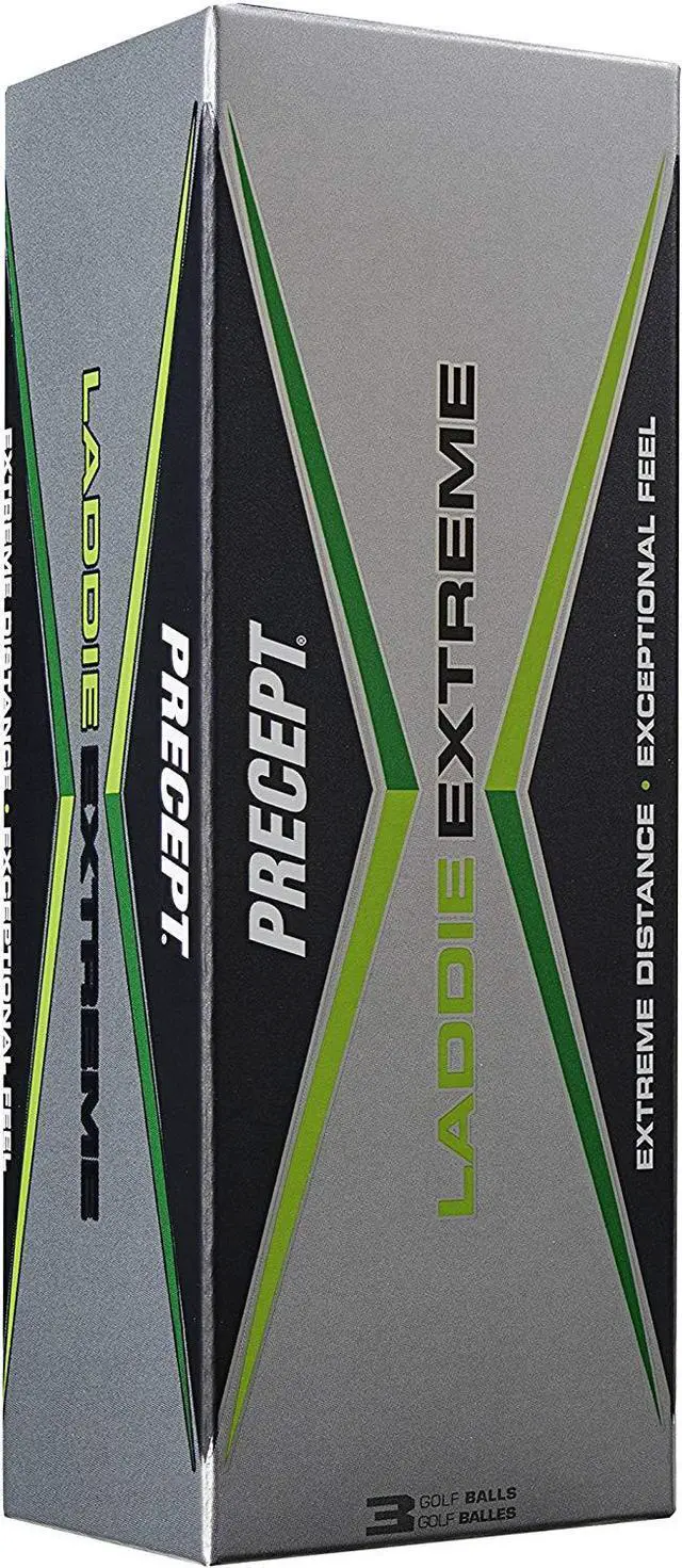 Alt view image 5 of 6 - Bridgestone PLXD4G Bridgestone 2017 Precept Laddie Extreme - Double Dozen White