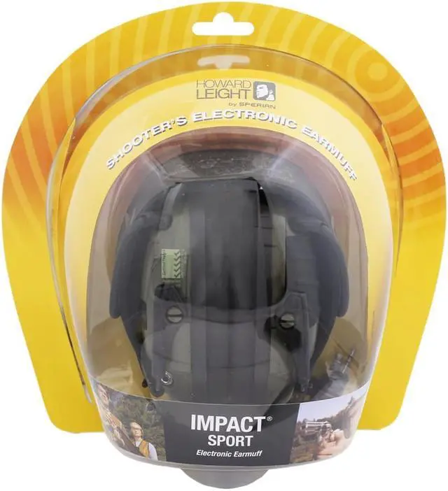 Alt view image 13 of 20 - Howard Leight R-01526 Impact Sport Electronic Earmuff Shooting Ear Protection