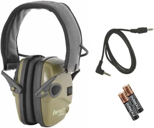 Alt view image 12 of 20 - Howard Leight R-01526 Impact Sport Electronic Earmuff Shooting Ear Protection