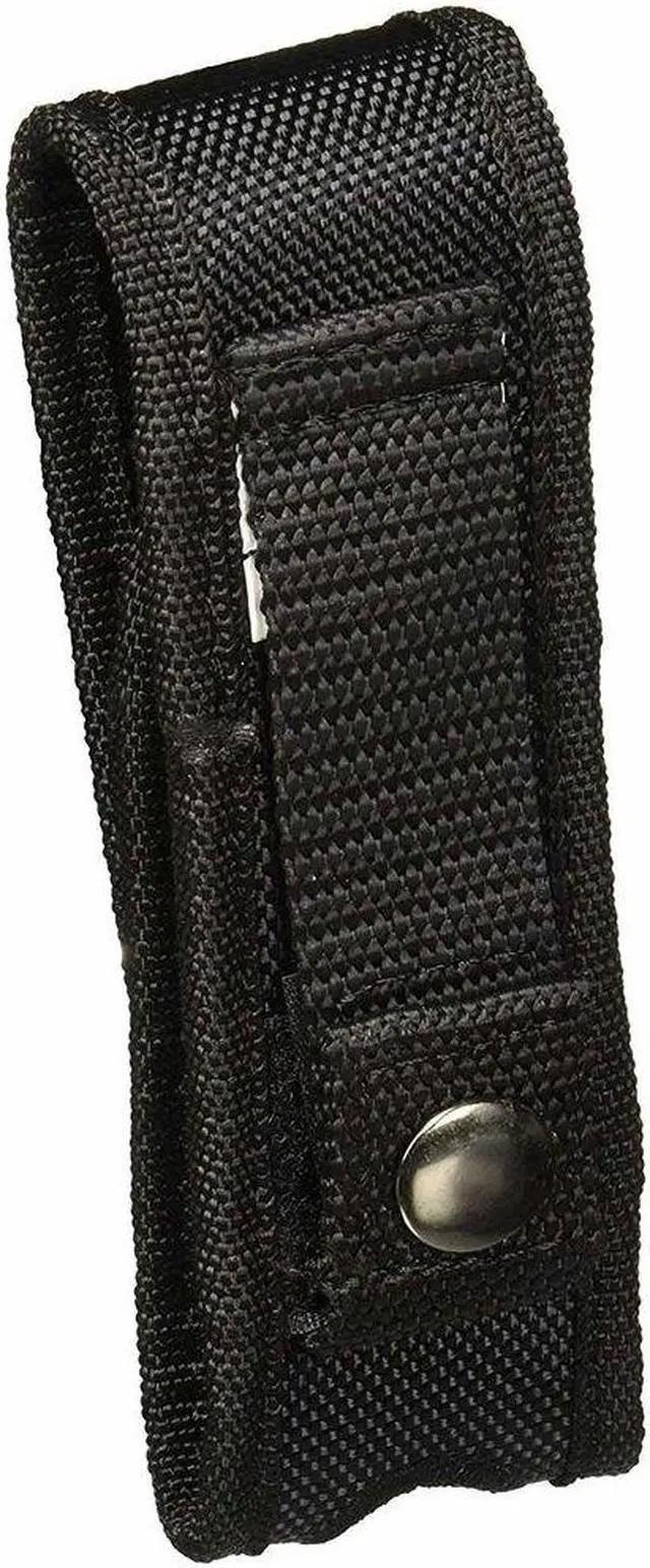 Alt view image 2 of 5 - Maglite Nylon Full Flap Belt Holster for Mini Maglite LED AA Flashlights, Black