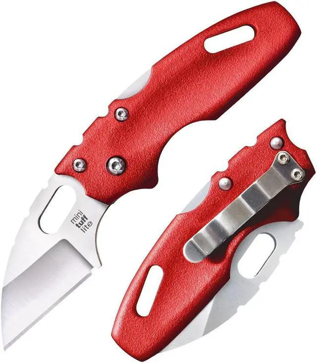 Main image of Cold Steel Mini Tuff Lite Folder 2 in Blade Red Griv-Ex #20MTR