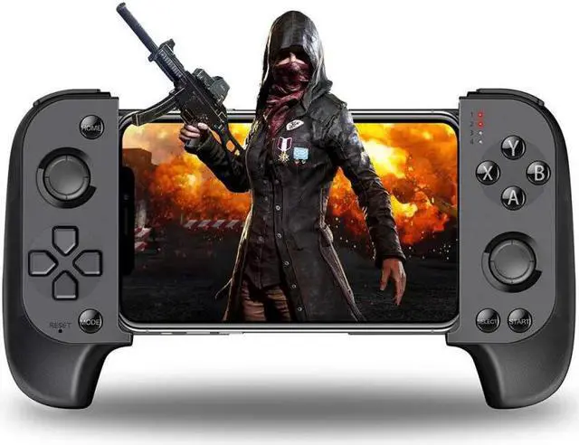 Alt view image 4 of 5 - Controller Joystick For Phone Game Gamepad Wireless Bluetooth Telescopic Pad/ Tv Tablet PC Game Accessories