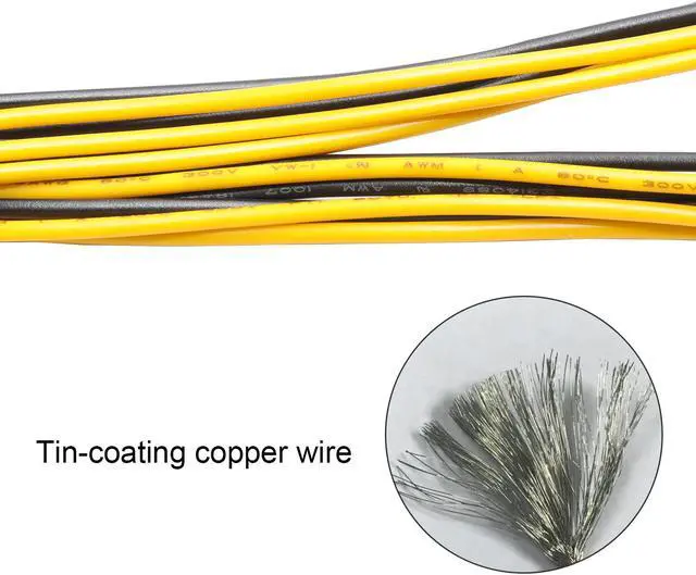 Alt view image 4 of 7 - Segotep 6 Pin to 2 X 8 Pin (6+2) PCIe Adapter Power Cable PCI Express Y-Splitter Extension Cable 9 Inches 6 Pack