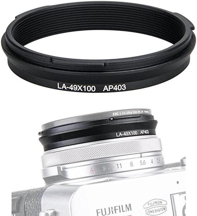 Metal Lens Filter Adapter Ring for Fujifilm Fuji X100V X100F X100T