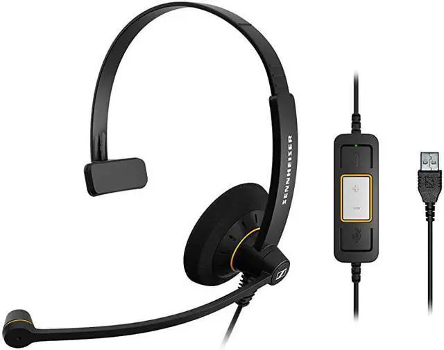 Main image of SC 30 USB ML 504546 SingleSided Business Headset | For Skype for Business | with HD Sound NoiseCancelling Microphone USB Connector Black