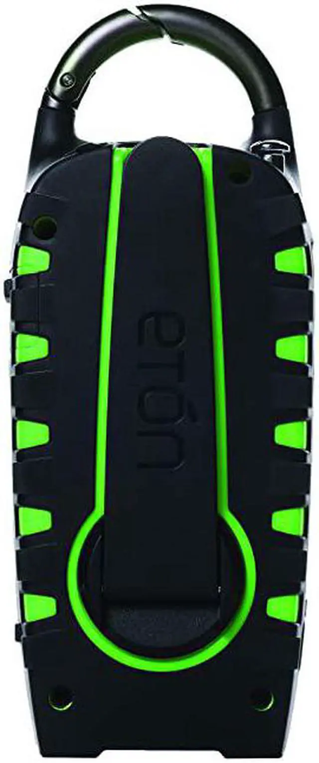 Alt view image 6 of 7 - Rugged Multipowered Portable Emergency Weather Radio amp Flashlight Green NSP101WXGR
