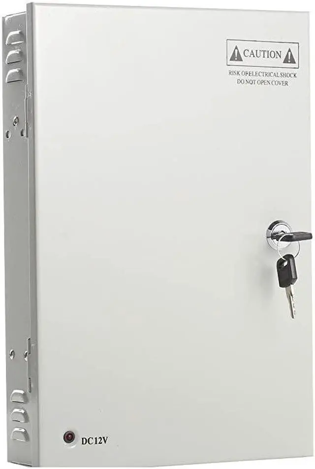 Alt view image 3 of 7 - 18 Channel Power Supply Switch Box CCTV Camera Distribution DC12V 30A Output