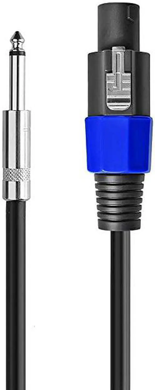 Alt view image 6 of 7 - 2Pack 25 ft Speakon to 14 Male Speaker Cables Professional 12 Gauge AWG Wire Audio Amplifier Connection Cord DJPA Speaker Cable Wire with Twist Lock