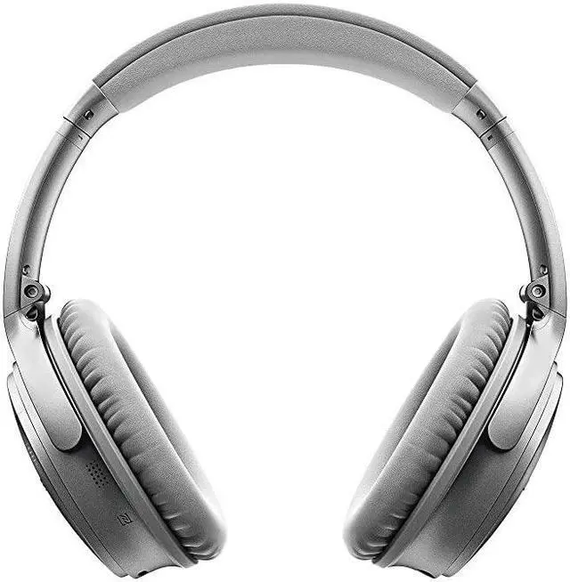 Alt view image 3 of 6 - QuietComfort 35 II Noise Cancelling Bluetooth Headphones— Wireless, Over Ear Headphones with Built in Microphone and Alexa Voice Control, Silver