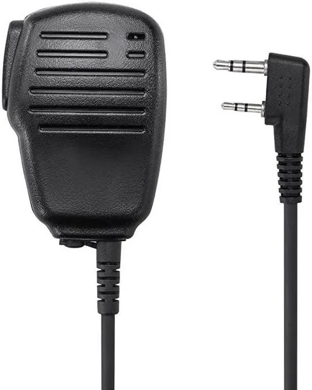 Alt view image 4 of 4 - Shoulder MicTwo Way Radio Speaker Mic with 35mm Audio Jack2 Pin Radio Mic with PTT for FPCN10A FPCN30A FPEN10A Compatible with Baofung Kenwood TYT HYT Retevis Radio 1 Pack