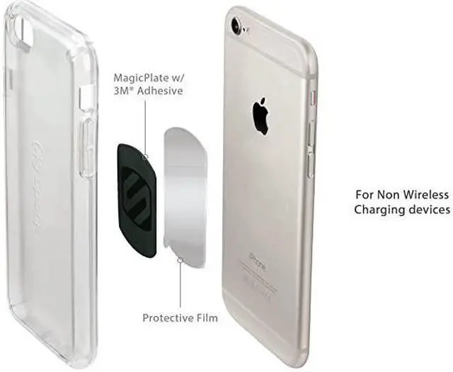 Alt view image 4 of 6 - MagicMount Magnetic Mount Replacement Plate Kit
