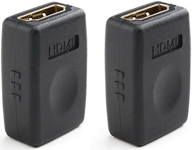 Main image of 2Pack HDMI to HDMI Female to Female Adapter HDMI Coupler with 4K and HDR Support