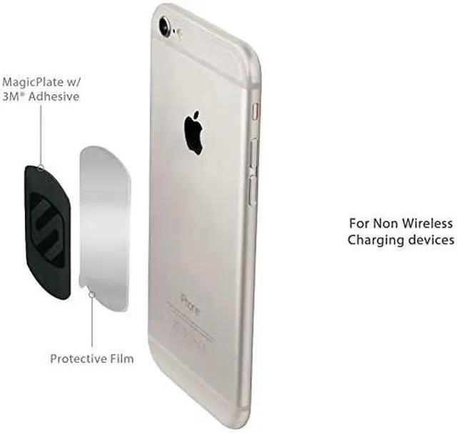 Alt view image 3 of 6 - MagicMount Magnetic Mount Replacement Plate Kit