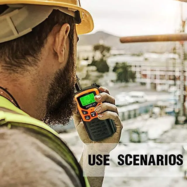 Alt view image 6 of 6 - Talkies Long Range for Adults TwoWay Radios Up to 5 Miles in Open Fields 22 Channels FRSGMRS VOX Scan LCD Display with LED Flashlight Ideal for Field Survival Biking Hiking Camping