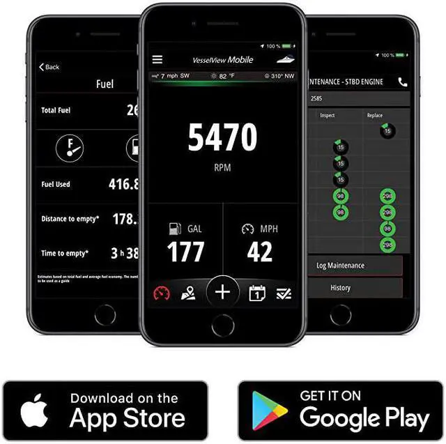 Alt view image 2 of 7 - VesselView Mobile - Connected Boat Engine System for iOS and Android Devices
