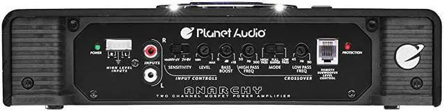Alt view image 5 of 6 - AC10002 2 Channel Car Amplifier 1000 Watts Full Range Class AB 24 Ohm Stable Mosfet Power Supply Bridgeable