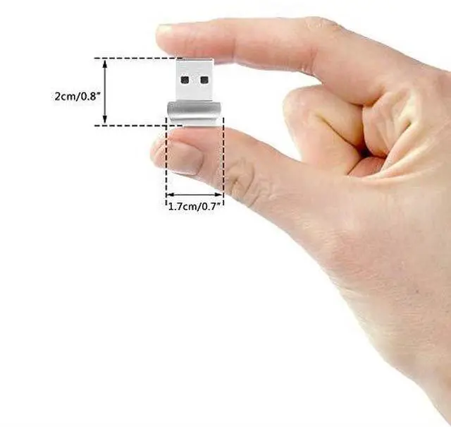 Alt view image 7 of 7 - USB Fingerprint Reader  Portable Security Key Biometric Fingerprint Scanner Support Windows 10 3264 Bits with Latest Windows Hello Features 1Pack