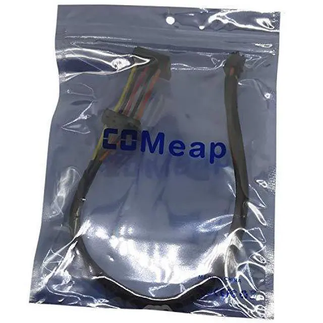 Alt view image 5 of 5 - HDD SATA Power Cable Replacement RightAngle SATA 15 Pin x2 to Mini 6 Pin ATX Adapter for Dell Inspiron 3653 3650 Series Compatible Part No GP2JM 145inch37cm