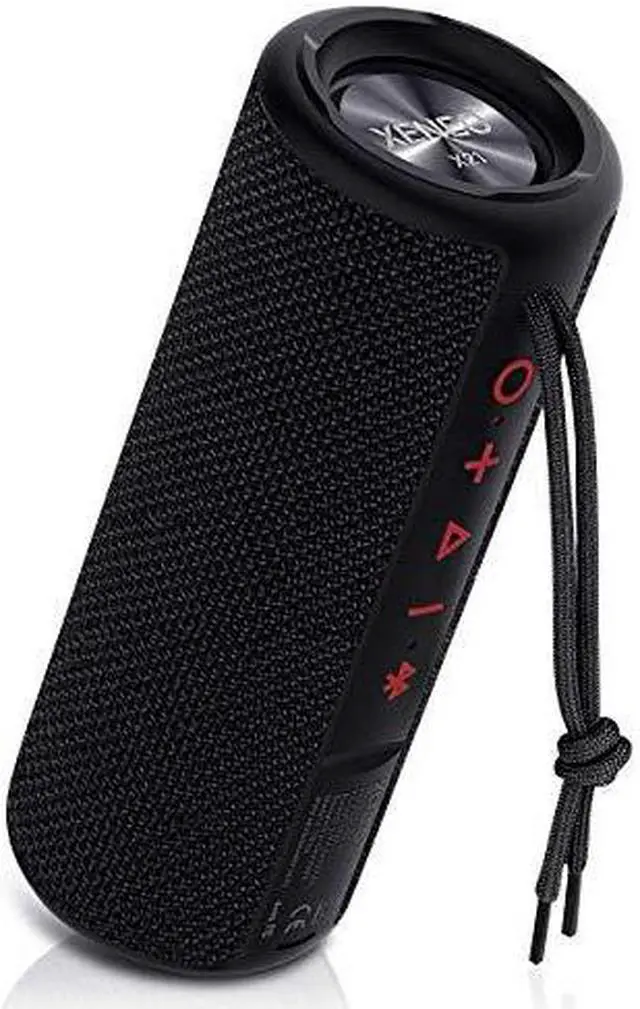 Main image of X21 Portable Outdoor Wireless Bluetooth Speaker Waterproof with FM Radio Micro SD Card Slot AUX TWS for Shower Hard Travel Case Included