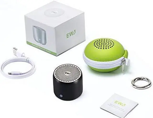 Alt view image 6 of 6 - Travel Case Packed A106 Pro Portable Bluetooth Speaker with Custom Bass Radiator Brief Design IP67 Waterproof Perfect Mini Speaker for Shower Room Bike Car Black