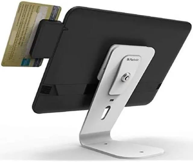 Alt view image 5 of 7 - HoverTab Universal Security Display Stand for Tablets and Smartphones Silver HOVERTAB