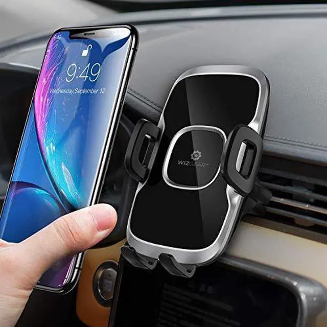 Alt view image 3 of 7 - Car Phone Mount Air Vent Cell Phone Holder for Car Air Vent Phone Holder for Car with Twist Lock Base Compatible with iPhone XsXS Max 87 6 Google Pixel 3 XL Samsung Galaxy S and More