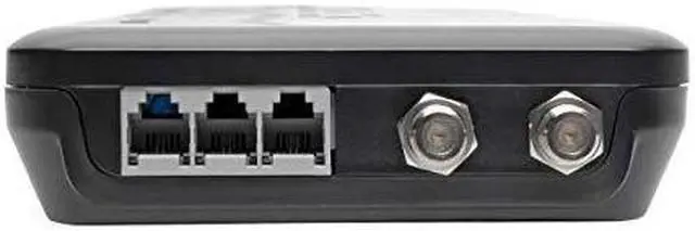 Alt view image 3 of 7 - 12 Outlet Surge Protector Power Strip 2 USB Charging Ports TelModemCoax Protection 8ft Cord Right Angle Plug Black Lifetime Insurance $150K Insurance TLP128TTUSBB