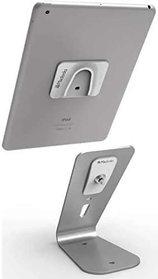 Alt view image 4 of 7 - HoverTab Universal Security Display Stand for Tablets and Smartphones Silver HOVERTAB