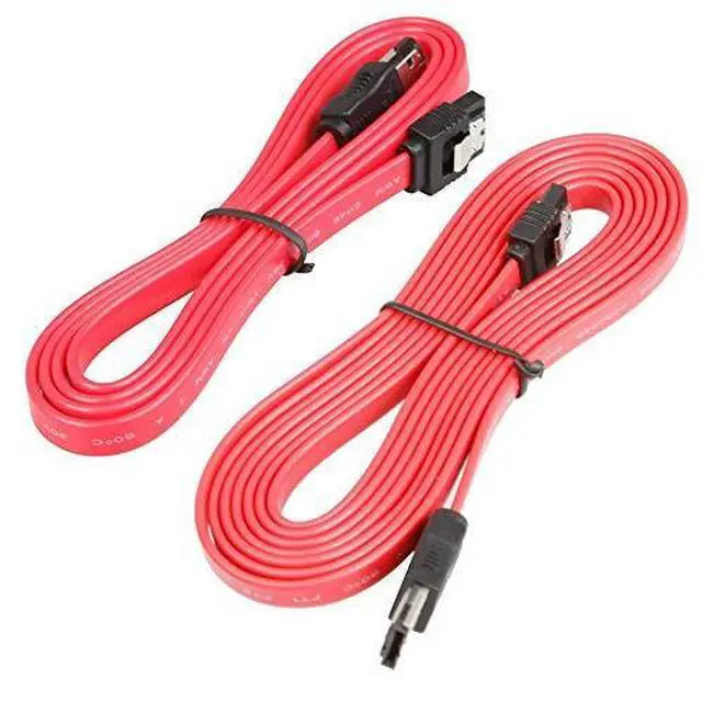 Alt view image 2 of 4 - 2 Pack ESATA TO SATA Cable ale to male MM Shielded Extender Extension HDD 6Gbps