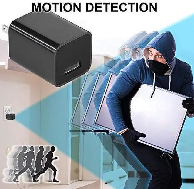 Alt view image 7 of 7 - Spy Camera Charger Hidden Camera Mini Spy Camera 1080p USB Charger Camera Hidden Spy Camera Hidden Nanny Cam Hidden Spy Cam Hidden Cam Surveillance Camera Full HD with Out WiFi
