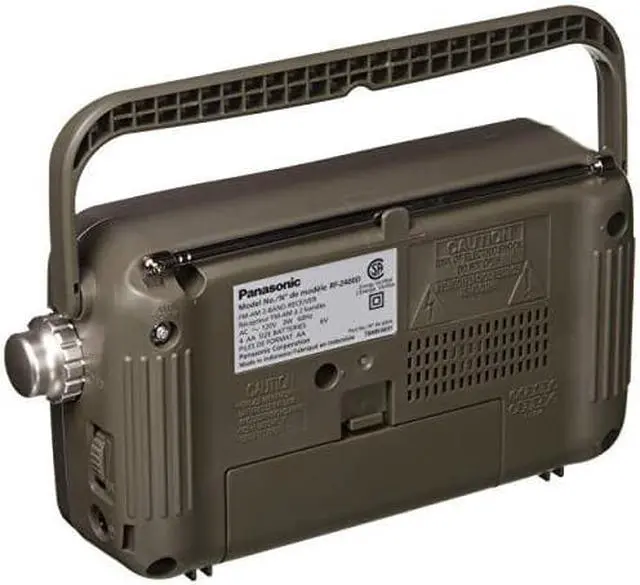 Alt view image 2 of 2 - RF2400D AM FM Radio Silver
