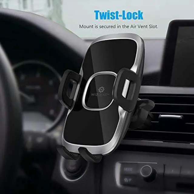 Alt view image 2 of 7 - Car Phone Mount Air Vent Cell Phone Holder for Car Air Vent Phone Holder for Car with Twist Lock Base Compatible with iPhone XsXS Max 87 6 Google Pixel 3 XL Samsung Galaxy S and More