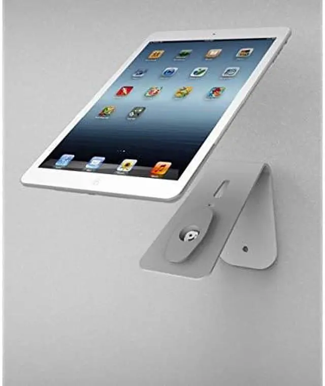 Alt view image 7 of 7 - HoverTab Universal Security Display Stand for Tablets and Smartphones Silver HOVERTAB