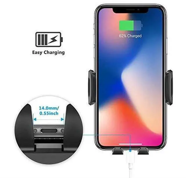 Alt view image 7 of 7 - Car Phone Mount Air Vent Cell Phone Holder for Car Air Vent Phone Holder for Car with Twist Lock Base Compatible with iPhone XsXS Max 87 6 Google Pixel 3 XL Samsung Galaxy S and More