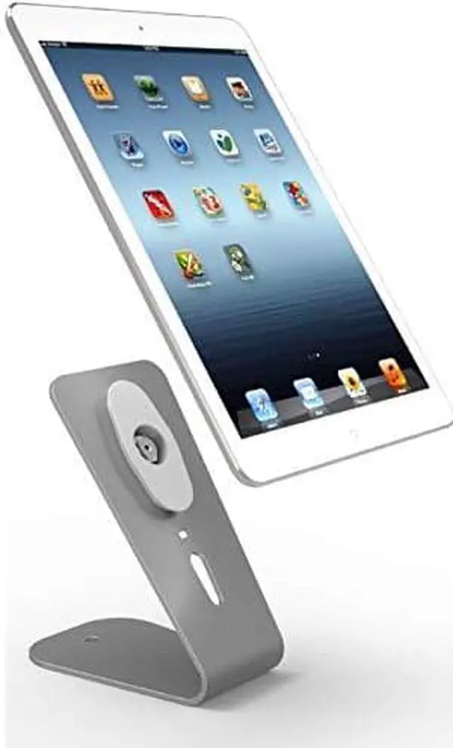 Alt view image 2 of 7 - HoverTab Universal Security Display Stand for Tablets and Smartphones Silver HOVERTAB