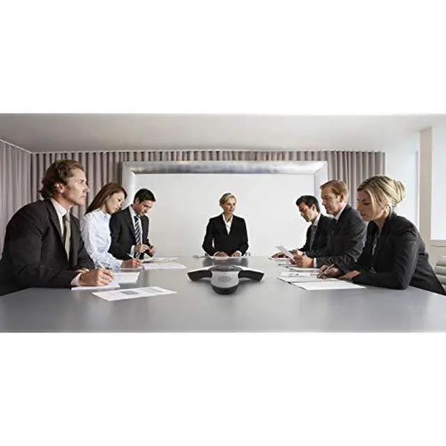 Alt view image 5 of 6 - Wireless Conference Call Speaker and Microphone Wireless Conference Phone Conference Speaker Connects Wireless to Your Mobile Phone or PC